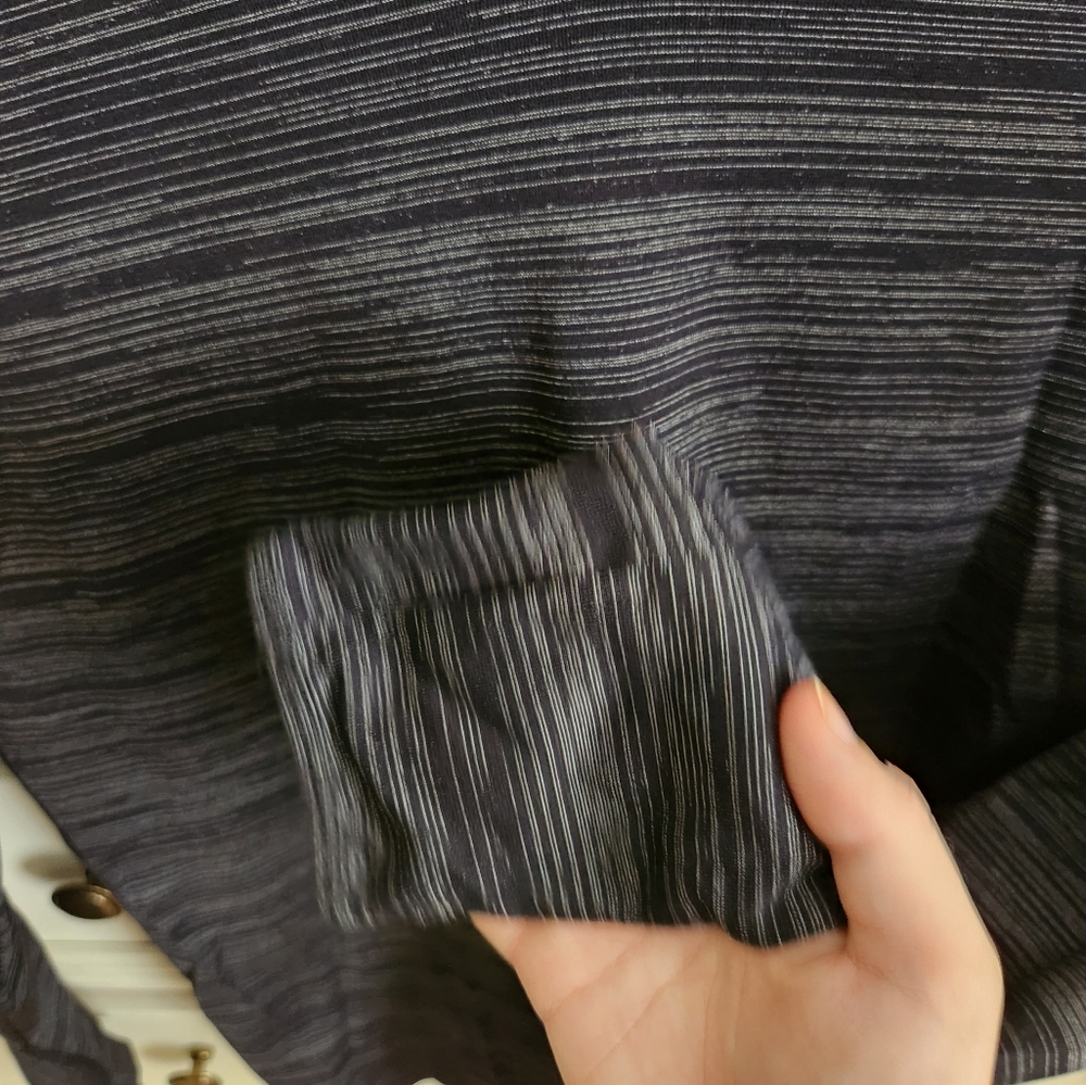 Fabletics Megan Lurex Space Dyed Athletic Long Sleeve Hoodie - Picture 5 of 6